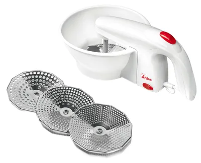 Passiermaschine, 3 Edelstahlscheiben, 25 W, für Püree & Babybrei