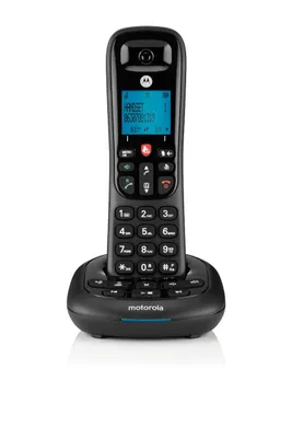 Produktbild von Motorola CD4011 Single DECT Telefon schwarz