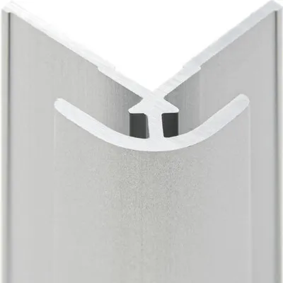 Produktbild von Decodesign Eckverbinder auf Ecke, alu natur D1901221 01 210