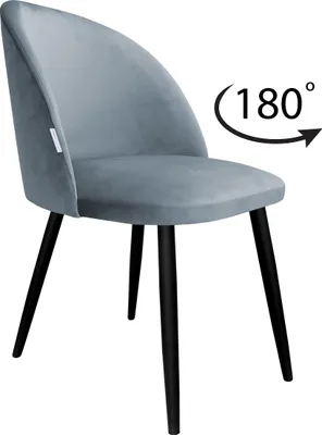 Zdjęcie produktu dla Krzesło obrotowe 180° Colin podstawa czarna BL06