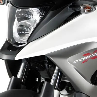 Immagine prodotto di Parabrezza MRA originale stampato O nero con ABE per Honda VFR 800