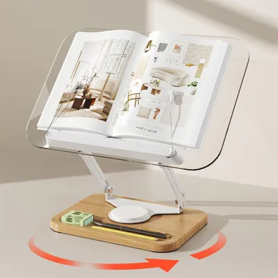 Image de Support en acrylique transparent avec fonction de rangement