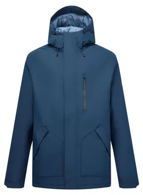 Imagen del producto de Chaqueta "Slyvan" para hombre, impermeable, aislante, modelo RG13641 (talla XL), color azul marino/gris