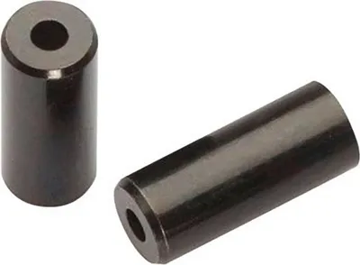 Zdjęcie produktu dla Jagwire Mosiężny zacisk linki przerzutki 4 Mm 50 sztuk Czarny 4 mm Czarny 4 mm