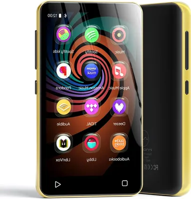 Immagine prodotto di Lettore musicale - Lettore MP3 - Lettore audio portatile - Lettore Bluetooth - Lettore MP4 - Schermo touchscreen da 4 pollici