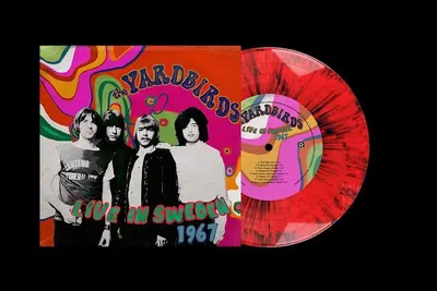 Obrázok produktu pre The Yardbirds: Live In Sweden 1967 (remastered) (Limited Edition) (Splatter Vinyl) - - (Vinyl / Single 10")