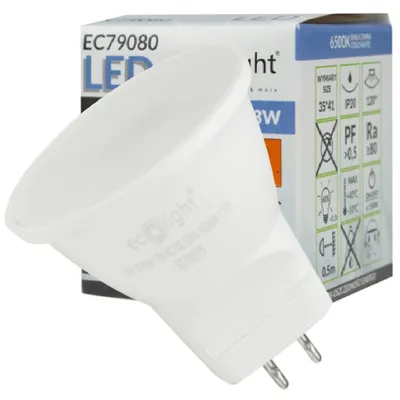 Obrázok produktu pre LED žiarovka MR11 3 W 6500 K 12 V AC/DC