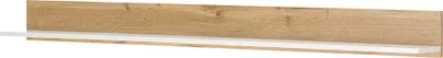 Produktbild von Wandregal, 100cm breit, Eiche mit weiß, CRISP-61