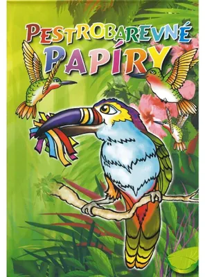 Productafbeelding van Kleurrijk papier - niet-klevend / 8 vellen