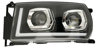 Obrázek produktu pro Levý přední LED světlomet s denním svícením (DRL) pro nákladní vozy Scania modelů P, G, R, S, R420, R500, R520, R620, P500, 24 V