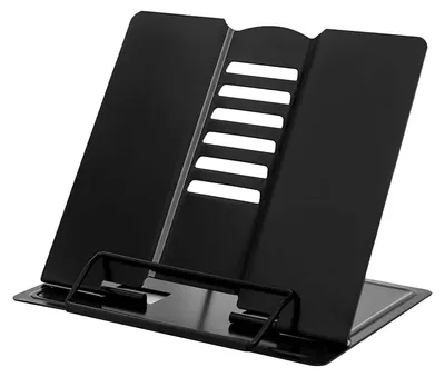 Immagine prodotto di Supporto regolabile per libri, ideale per cucinare e leggere, con fermapagine