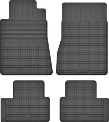 Immagine prodotto di Set di 4 tappetini in gomma universali per: Mercedes Classe A W169 berlina (2004-2012)