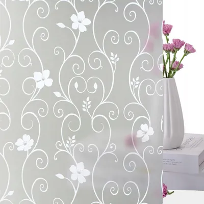Zdjęcie produktu dla Folia okienna samoprzylepna matowa 90×200 cm prywatność mleczne szkło