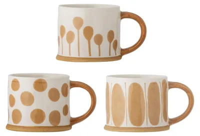 Produktbild von Linora Becher, Braun, Steingut