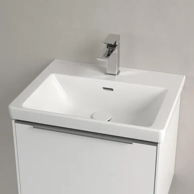Produktbild von Villeroy & Boch Subway 3.0 Waschtisch 55 cm, mit 1 Hahnloch, mit Überlauf