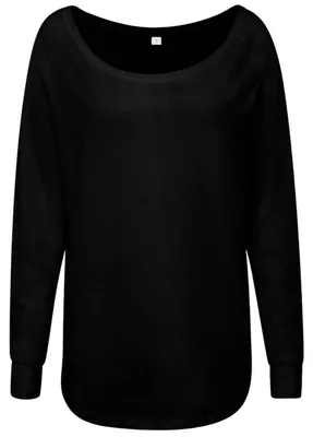 Produktbild von Mantis - T-Shirt für Damen Langärmlig LT3236 (M) (Schwarz)