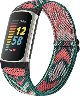 Produktbild von INF Náhrada náramku za Fitbit Charge5/6 Červené