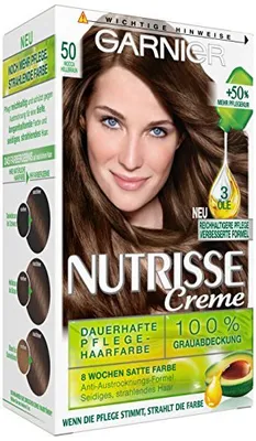 Obrázok produktu pre Loreal, Garnier Nutrisse Creme Nourishing Intensive-Coloration Mocca 50