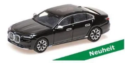 Produktbild von Minichamps BMW I7 - 2023 - BLACK METALLIC 870024501