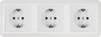 Produktbild von McPower Steckdosen-Set 4-teilig, weiß, Cup Beginner 3S, Kunststoff, 80x80x40mm, 250V/16A, Unterputz, Einsteckschutz, horizontal & vertikal montierbar, für 68mm Ø Unterputz- & Hohlwanddosen