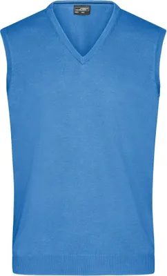 Produktbild von Klassischer Baumwoll-Pullunder glacier-blue, Gr. XL