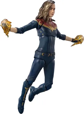 Image de The Marvels S.H. Figuarts Actionfigur Captain Marvel 15 cm