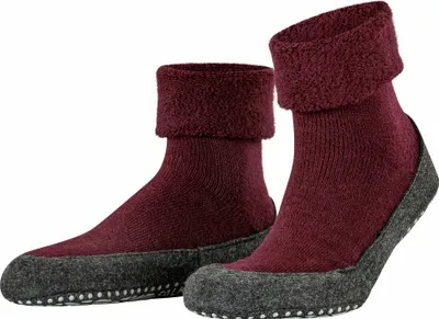 Produktbild von FALKE Cosyshoe huissokken, bordeaux rood (barolo)