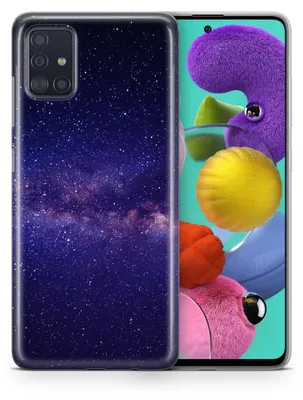 Zdjęcie produktu dla Etui na telefon komórkowy do ZTE Blade A71 Etui Pokrowiec Torba Zderzak TPU, Model: ZTE Blade A71, Wybierz wzór: Gwiaździste niebo