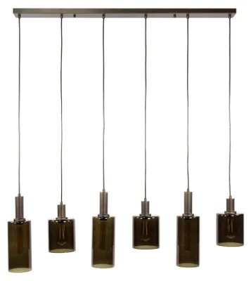 Immagine prodotto di FURNLUX Lampada da soffitto Sepiora Bronzo 118 cm / Colore principale: marrone / Dimensioni: 118 x 150 x 14 cm