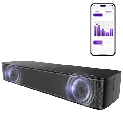 Obrázek produktu pro Soundbar, 2.1kanálový zvuk, integrovaný subwoofer, 120 W
