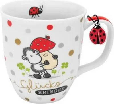 Zdjęcie produktu dla Sheepworld 70096, Pojedyńczy, Wielobarwny, Biały, Filiżanka, Uniwersalne, 2 szt.