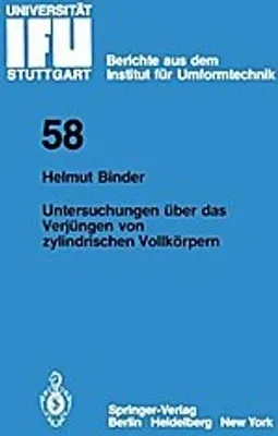 Obrázek produktu pro Untersuchungen über das Verjüngen von zylindrischen Vollkörpern