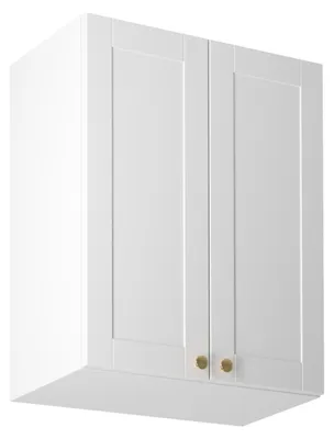Obrázek produktu pro Horní dvoudveřová skříňka LUMEA - šířka 60 cm, bílá