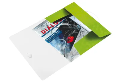 Obrázok produktu pre Leitz 4599-00-54 4599 Rohový zakladač WOW - A4, PP, zelená metalíza