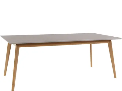 Produktbild von Esstisch 200 cm in Grau / Eiche