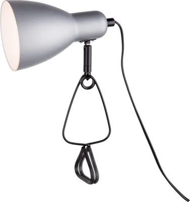 Produktbild von Näve Leuchten Tischleuchte MARA mit E14 Tischleuchte MARA mit E14 Tischleuchten - Klemmtischleuchte "MARA" schwarz, Tischlampe im Retro Style, aus Metall in schwarz, 28 cm hoch, Ø 10,5 cm, E14-Fassung – Schnurschalter