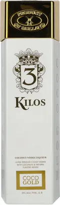 Image de 3 Kilos COCO GOLD Coconut Vodka 30% Vol. 1l