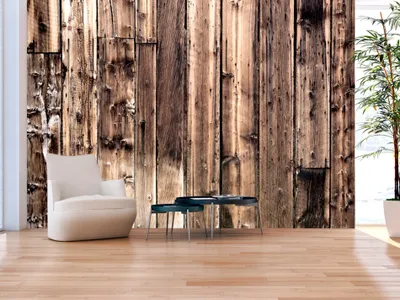 Produktbild von Vlies Fototapete 400x280 cm Tapeten Wandtapete XXL Holz Bretter f-A-0372-a-b