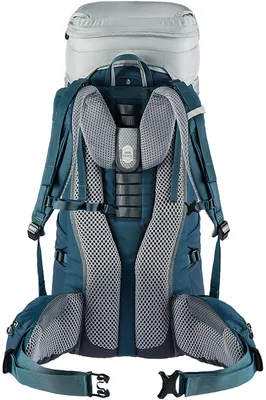 Zdjęcie produktu dla Deuter Aircontact Lite, Górne, Wspinaczka górska, Czarny, Unisex, Poliamidowy, Polietylenosulfon (PES), Kieszeń boczna