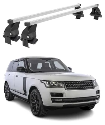 Produktbild von Menabo Dachträger für Land Rover Range Rover L405 2012-2022 50kg Stahl Silber 2x, KI-generiertes Bild