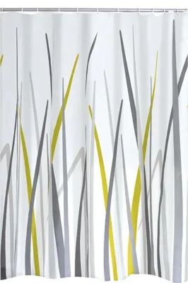 Produktbild von Ridder Duschvorhang Textil Gras 180x200 cm bunt 42385