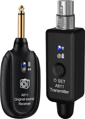 Obrázek produktu pro SPYMINNPOO mikrofonní vysílač-přijímač, vysílač a přijímač XLR s frekvencí 2,4 GHz pro kameru s operačním systémem Android PC