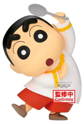 Zdjęcie produktu dla Figurka Crayon Shinchan Movie Shinnosuke Shakunetsu no Kasukabe Tä nzer, 18 cm