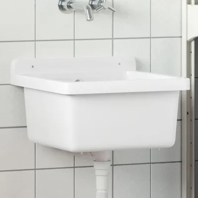 Produktbild von Vidaxx Wandwaschbecken 40x40x24 cm Harz weiß