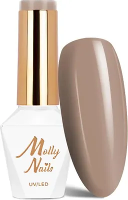 Image de Molly Nails Choco Dreams noisette Vernis à ongles hybride sans HEMA/DiHEMA, 8 g, n° 352