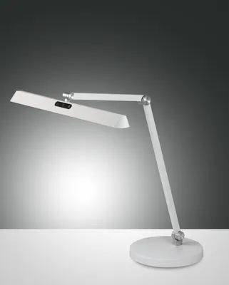 Produktbild von Fabas Luce Beba LED Tischleuchte 12W dimmbar steuerbare Lichtfarbe Weiss 3775-30-102