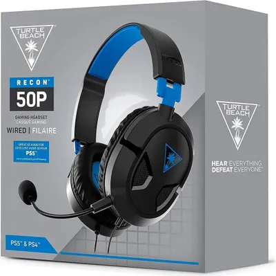 Productafbeelding van Turtle Beach Ear Force Recon 50: Stereo-hoofdtelefoon, compatibel met PS4 / PC / Xbox One (3,5 mm jack), artikelnummer: 8300-000-0731855033034