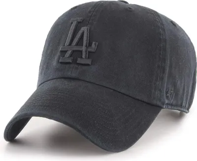 Produktbild von '47 Brand MLB Clean Up Strapback Cap Los Angeles Dodgers black/black
