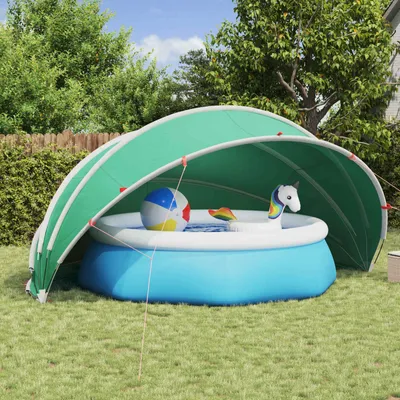 Produktbild von vidaXL Pool-Dome Blau 500 x 500 x 236 cm