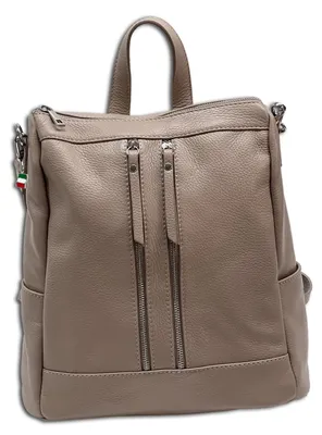 Obrázek produktu pro Batoh Florence, dámský, z pravé kůže, městský batoh, růžová barva, model ORF100A